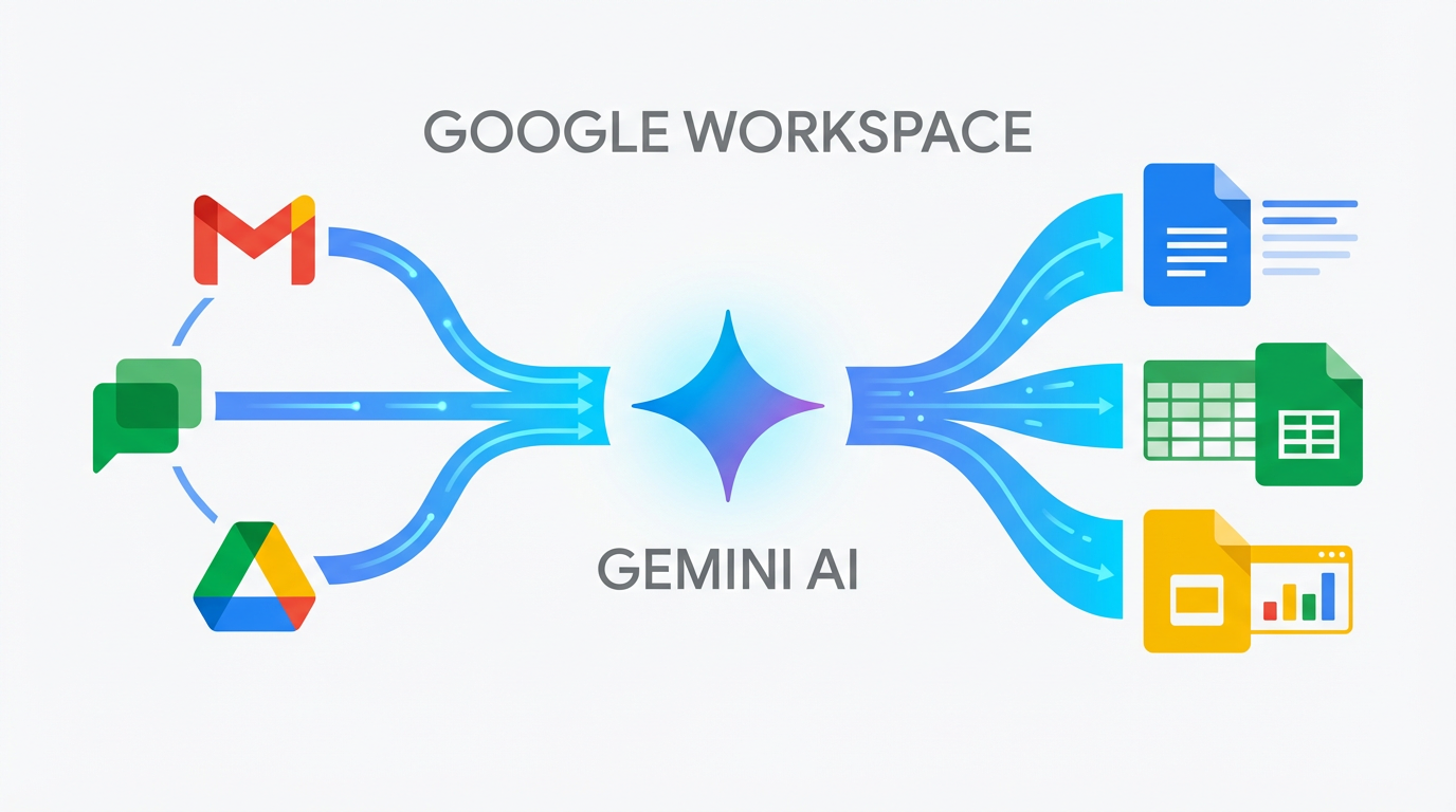 גוגל משדרגת את Gemini בכלי העבודה: יכולות בינה מלאכותית חדשות ב-Docs, Sheets ו-Slides